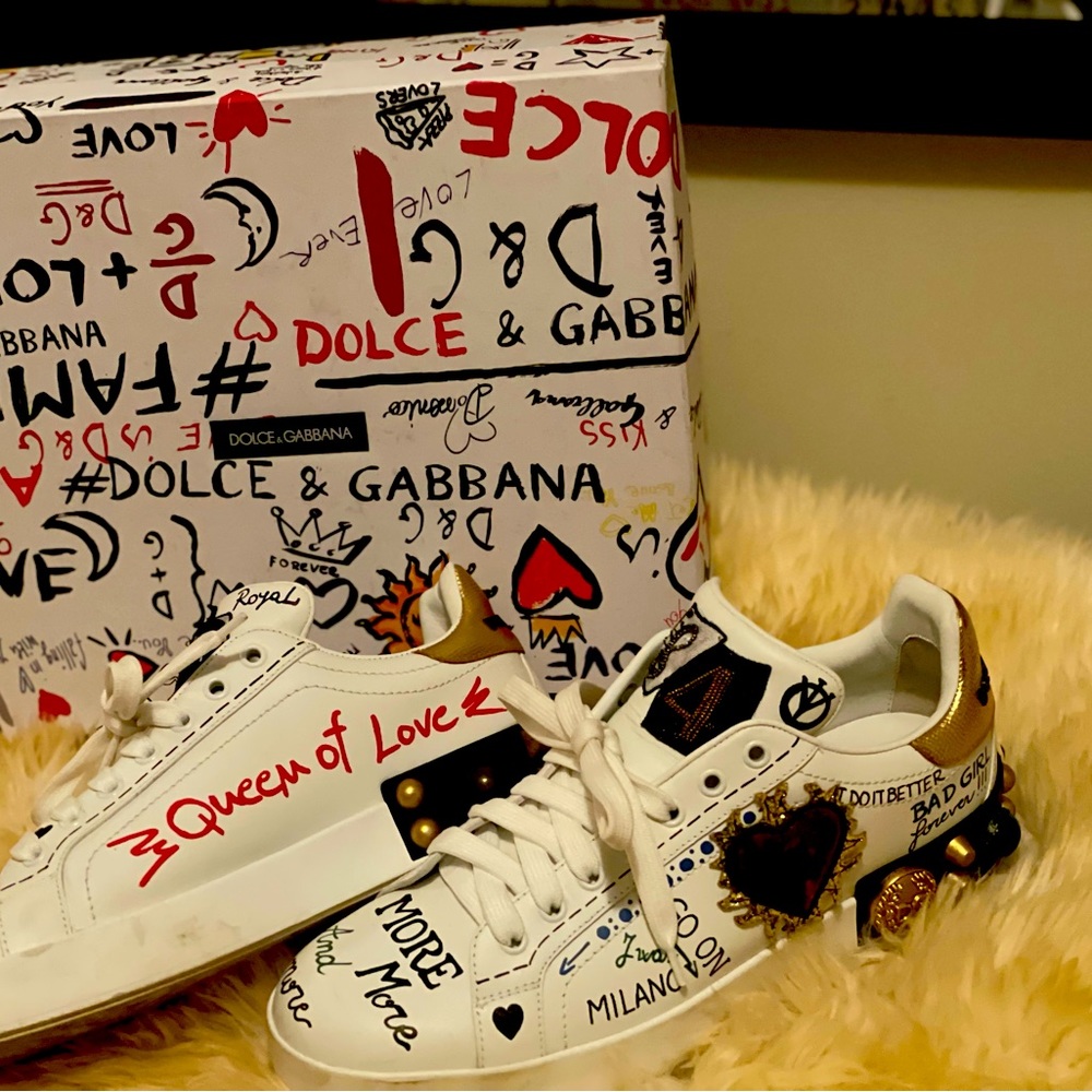 Dolce & Gabbana sneakers.